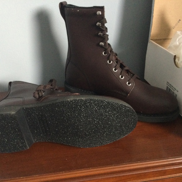 WORK AMERICA Men’s Leather Boots …new in box - Picture 4 of 6
